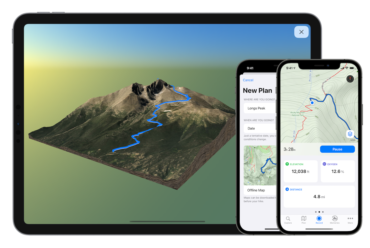 Landscape — Plan, record, and relive your greatest hiking adventures